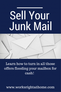 Sell Junk Mail