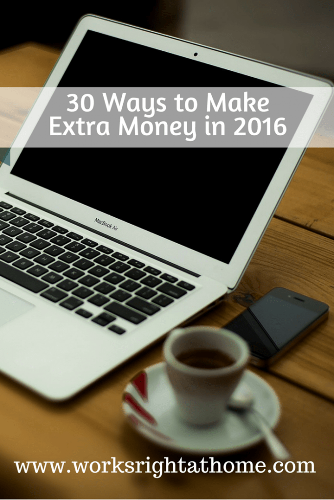 30 Ways to Make Extra Money in 2016